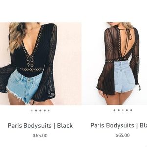 Women’s black body suit 🖤